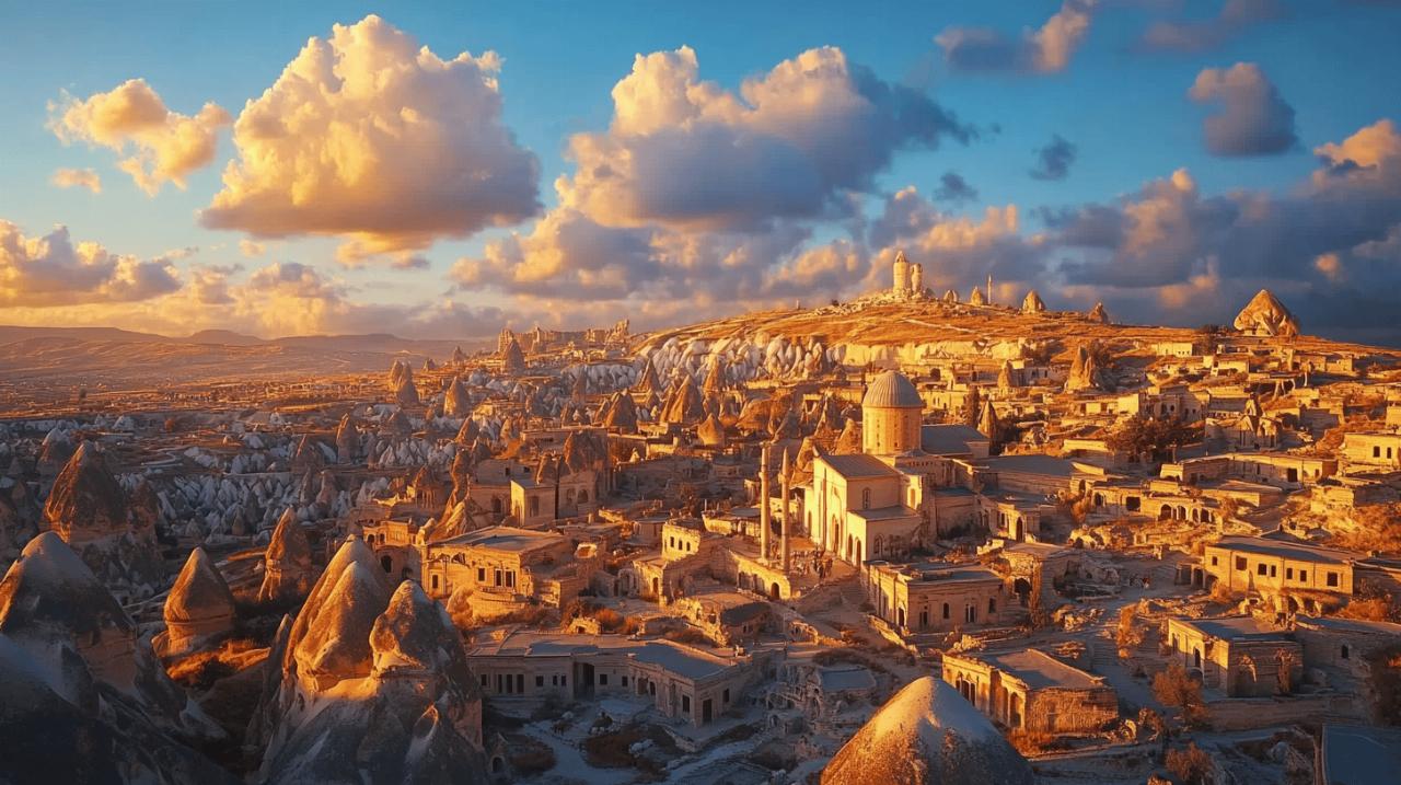 La formation des cheminees de fees : decouvrez Cappadoce : le musee en plein air de Goreme